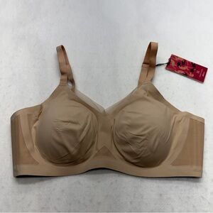 Honey Love CrossOver Wireless Bra Sand Size 2XL